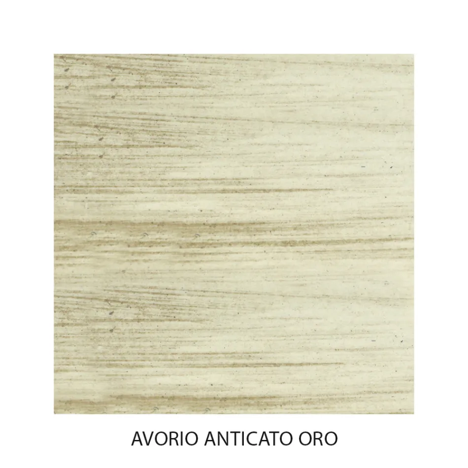 Doppelbett mit passendem Fußteil in verschiedenen Ausführungen – Größe Viadurini