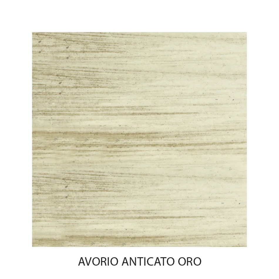 Doppelbett mit passendem Fußteil aus Eisen, hergestellt in Italien – Penny Viadurini