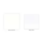 Doppelbett mit passendem Fußteil, Matratze und 2 Nachttischen – Nebbia Viadurini