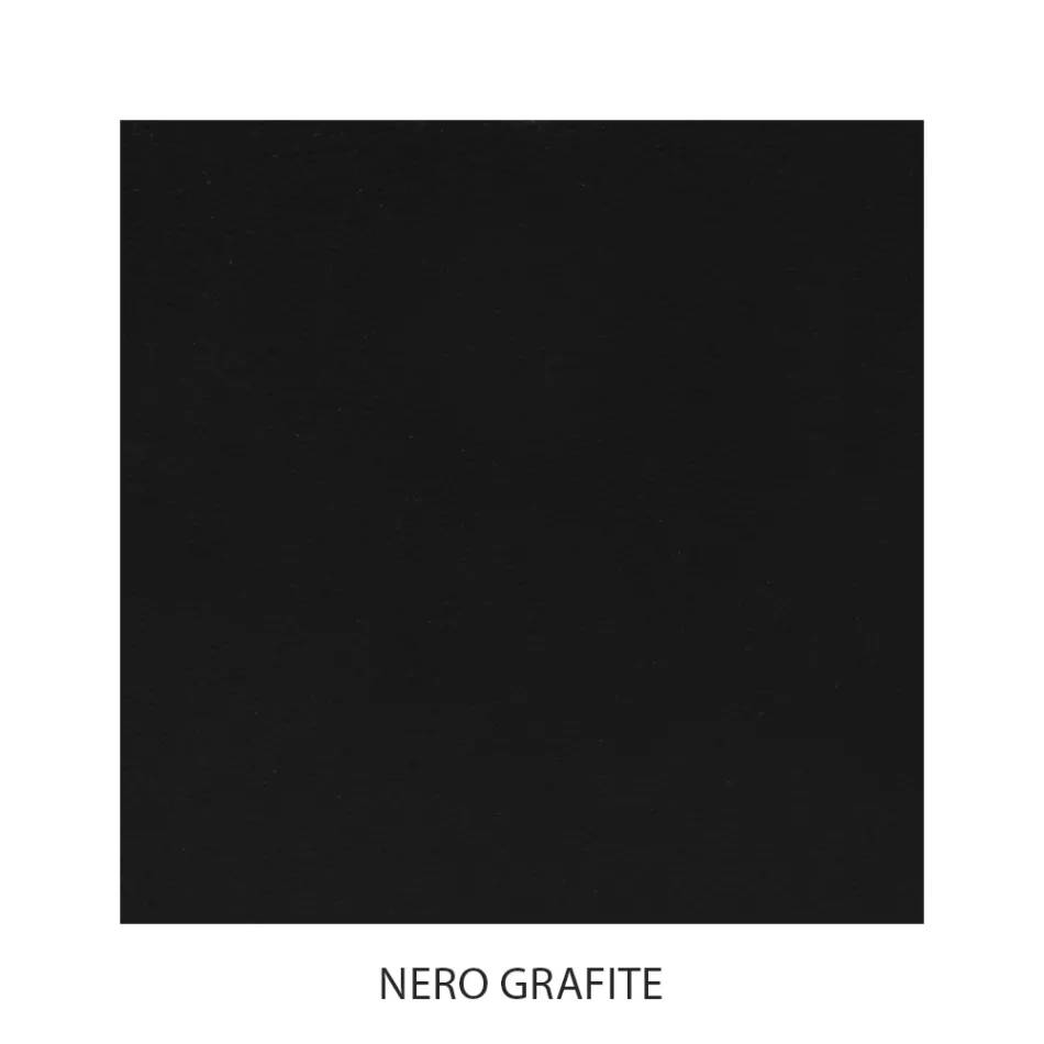 Doppelbett mit Fußteil in verschiedenen Ausführungen, hergestellt in Italien – Ausführung Viadurini