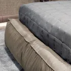 Doppelbett mit optionalem Lattenrost und Stauraum Made in Italy - Ribelle Viadurini