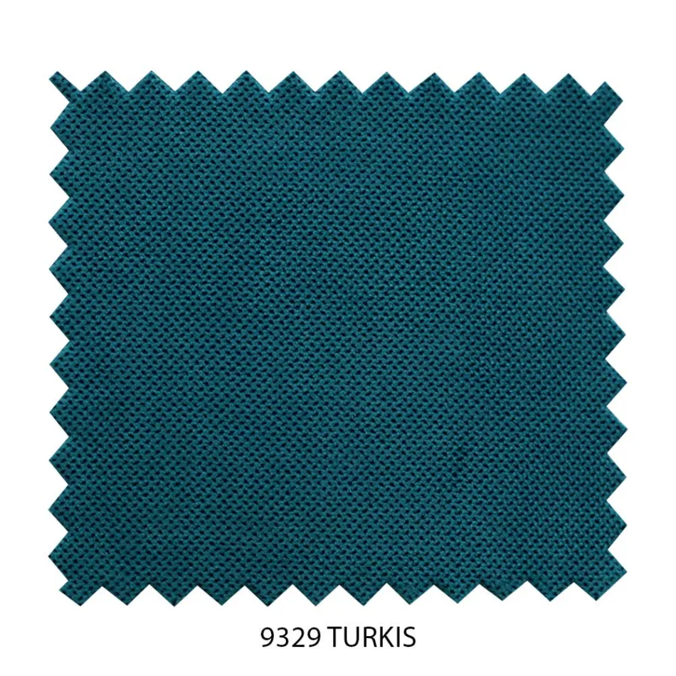 Doppelbett mit gepolstertem Kopfteil und gepolsterten Füßen, hergestellt in Italien – Aaron Viadurini