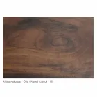 Design Doppelbett mit gepolstertem Kopfteil Leilo, 160x200 cm Viadurini