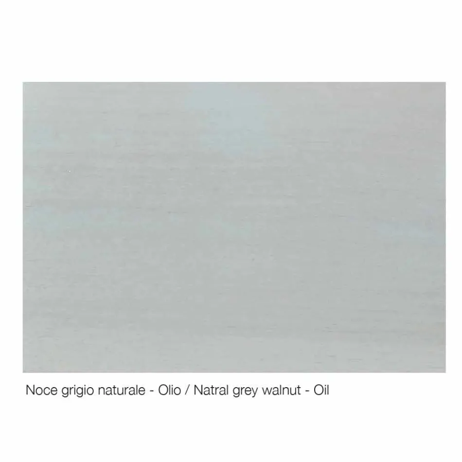 Design Doppelbett mit gepolstertem Kopfteil Leilo, 160x200 cm Viadurini