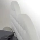 Luxuriöses Doppelbett mit Box und Swarovski, hergestellt in Italien – Little Heart Viadurini