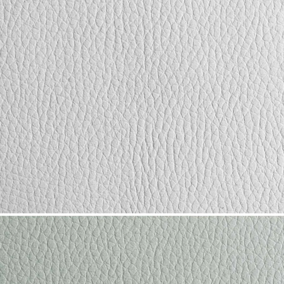 Gepolstertes Doppelbett mit Kommode aus Kunstleder oder Stoff – Notre Dame Viadurini