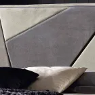 Gepolstertes Doppelbett mit Hebebehälter 160x190 / 200cm Mia Viadurini