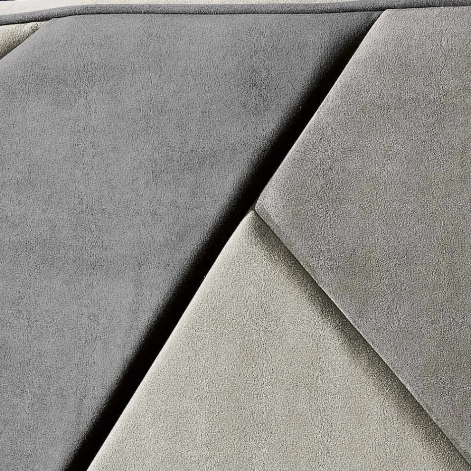 Gepolstertes Doppelbett mit Hebebehälter 160x190 / 200cm Mia Viadurini