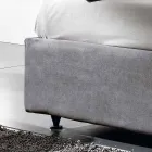 Gepolstertes Doppelbett mit Hebebehälter 160x190 / 200cm Mia Viadurini