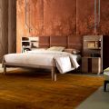 Polster Ehebett aus Massivholz Grilli York made Italy