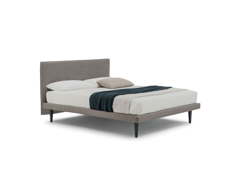 Modernes Doppelbett mit dünnem Untergestell, Gaya New von Bolzan Viadurini