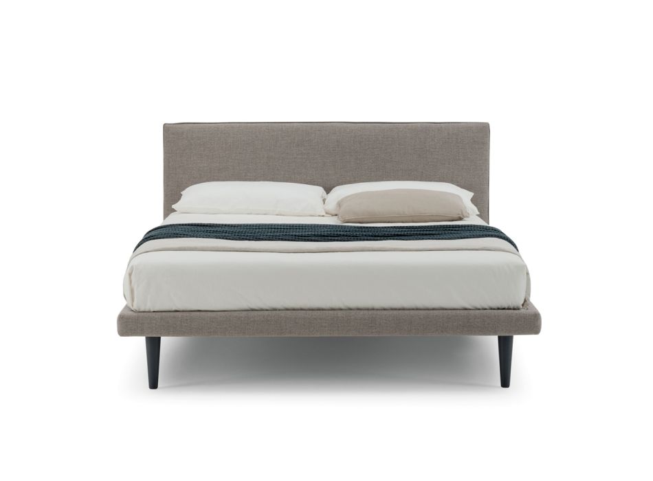 Modernes Doppelbett mit dünnem Untergestell, Gaya New von Bolzan Viadurini
