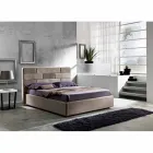 Modernes Doppelbett mit Aufbewahrungsbox 160x190 / 200 cm Gin Viadurini