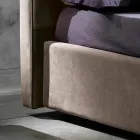 Modernes Doppelbett mit Aufbewahrungsbox 160x190 / 200 cm Gin Viadurini