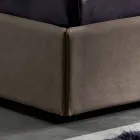 Modernes Doppelbett mit Aufbewahrungsbox 160x190 / 200 cm Gin Viadurini