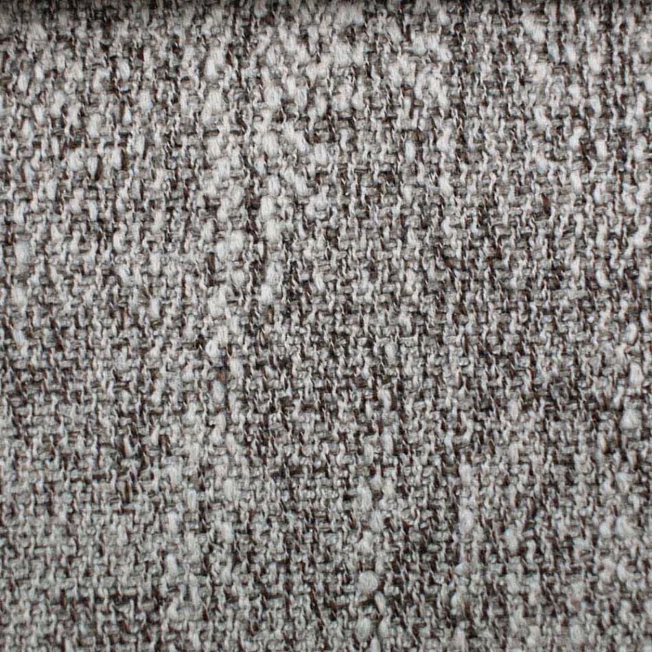 Rundes Design Doppelbett bezogen in Made in Italy Stoff - Rello Viadurini