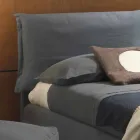 Doppelbett ohne Box, zeitgemäßes Design, Iorca von Bolzan Viadurini