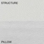 Rundes Doppelbett bezogen in Made in Italy Design Ecoleather - Vesio Viadurini