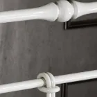 Einzelbett aus Schmiedeeisen voll Amanda gefertigt, made in Italy Viadurini