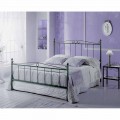 Jugend Queen Size Bett aus Schmiedeeisen Fauno