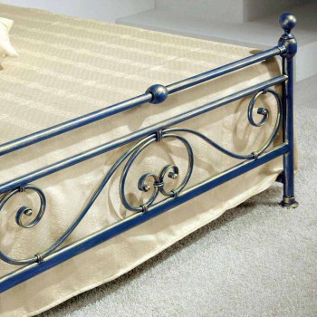 Queen-Size-Bett aus Schmiedeeisen zerquetscht Gloria Entwurf