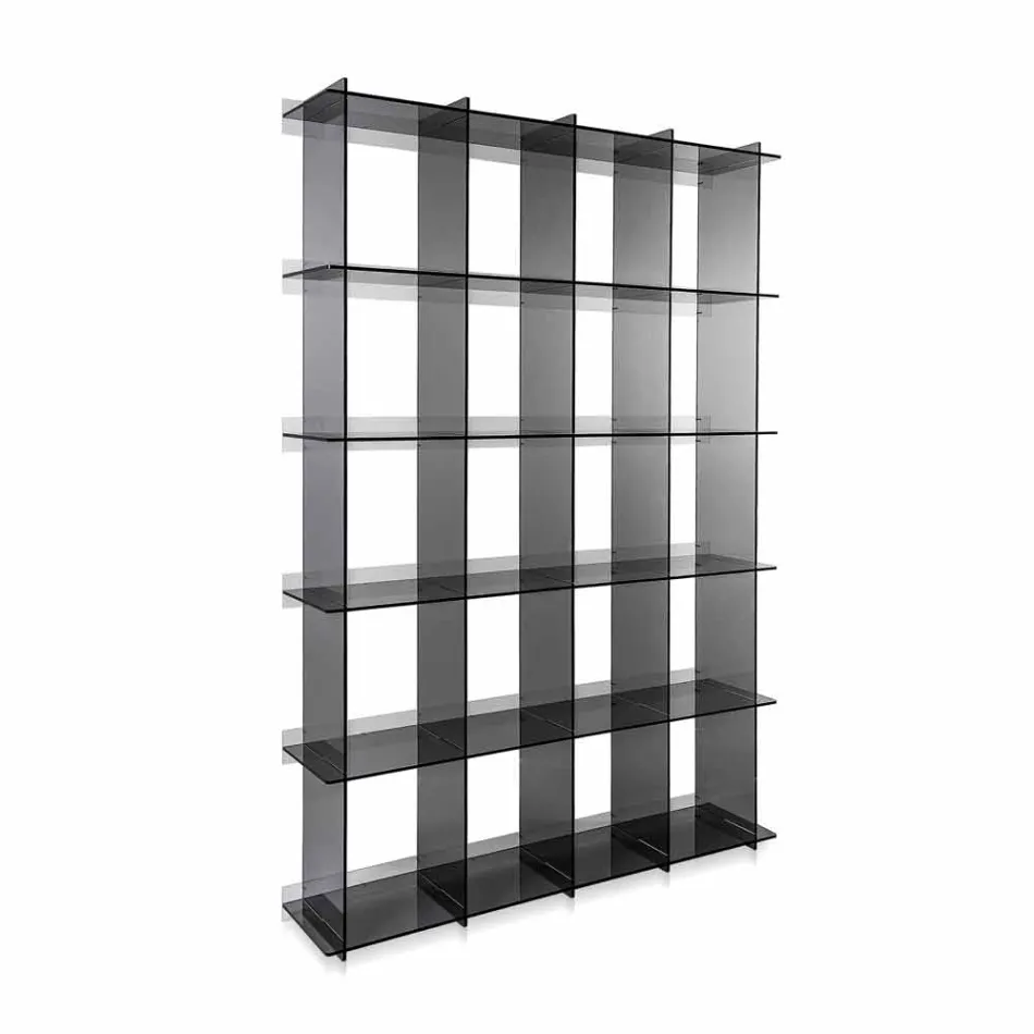 Modernes Bücherregal aus verzinktem Plexiglas Sfera4 Viadurini