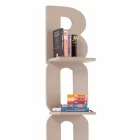 Wand Bücherregal mit einem handgefertigten Design in Italien 3 Nicla Regale Viadurini