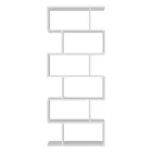 Vertikales Design-Wand-Bücherregal Wohnzimmer aus Holz 3 Ausführungen - Minetta Viadurini