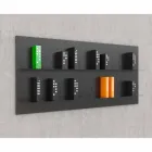 Bibliothek zu hängen Skyline 186x86 Mabele Viadurini