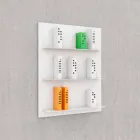 Bibliothek zu hängen Skyline 90x110 Mabele Viadurini