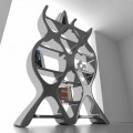 Bücherregal aus Solid Surface® in modernem Design DNA