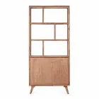 Vintage Design Boden Bücherregal in Holz und Stahl Homemotion - Ventador Viadurini