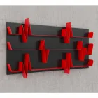 Library Motiv Battikuore 186x101 (3 Böden) Mabele Viadurini