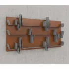 Library Motiv Battikuore 186x101 (3 Böden) Mabele Viadurini