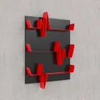 Library Motiv Battikuore 90x127 (3 Böden) Mabele Viadurini