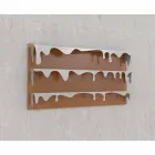 Library Motiv Kolata 130x70 (3 Böden) Mabele Viadurini