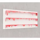 Library Motiv Kolata 186x86 (3 Böden) Mabele Viadurini