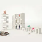 Bibliothek Design Moderne Sisma Made in Italy Viadurini