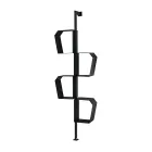 Bücherregal aus lackiertem Metall mit verstellbaren Beinen, hergestellt in Italien - Fernanda Viadurini