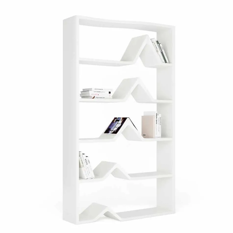 Moderne Bibliothek aus dem Boden Darwin handwerklich Viadurini