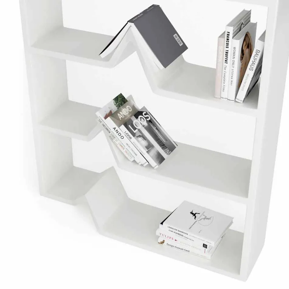 Moderne Bibliothek aus dem Boden Darwin handwerklich Viadurini