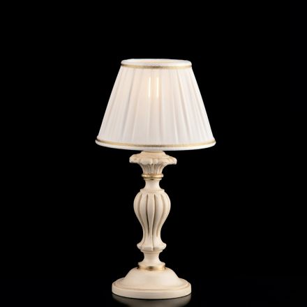 Holzlampe mit Lampenschirm „Made in Italy“ für die Inneneinrichtung – Mailand Viadurini