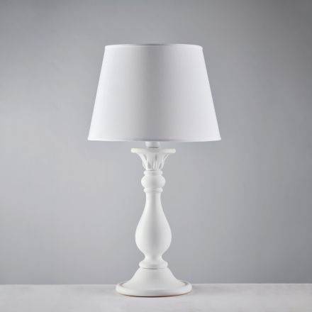 Holzlampe mit Lampenschirm „Made in Italy“ für die Inneneinrichtung – Siena Viadurini