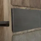 Sideboard 2 Türen 2 Schubladen aus Mangoholz und Stahl Homemotion - Signorino Viadurini