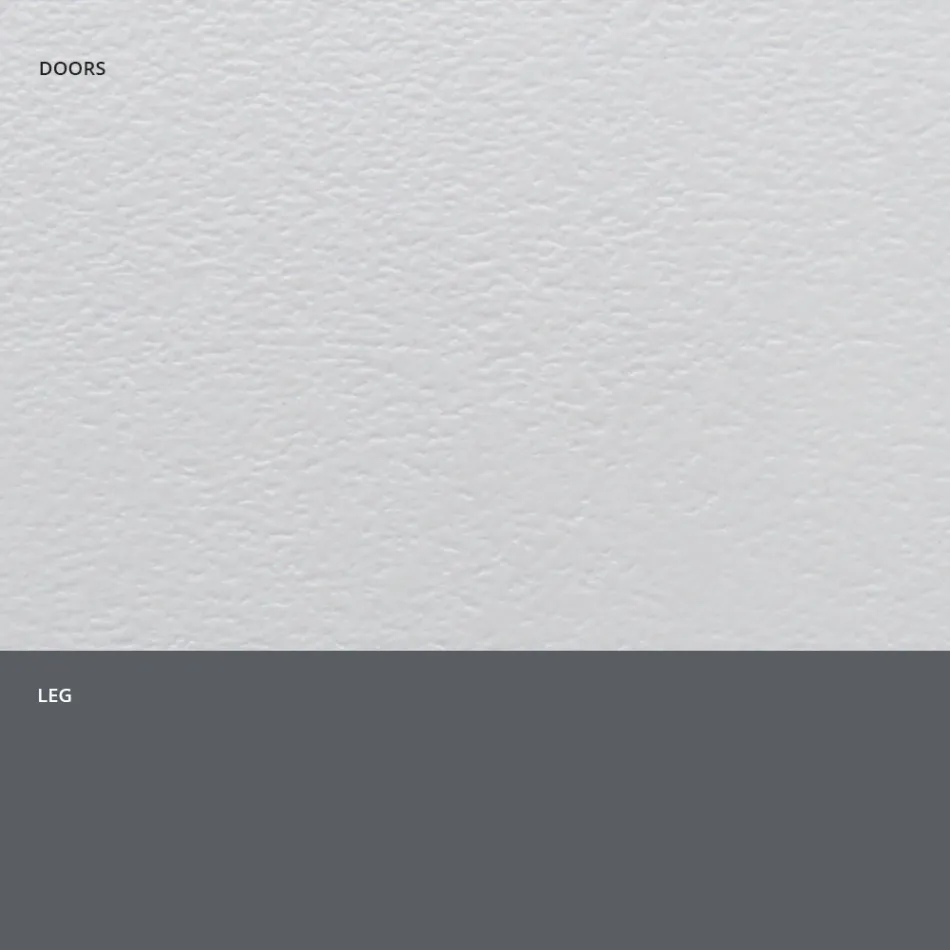 Sideboard mit Türen aus HPL-Laminat in Steinoptik, hergestellt in Italien – Fiorenza Viadurini