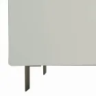 Sideboard mit Korpus und Türen aus MDF 4-Fuß-Gestell Made in Italy - Koralle Viadurini