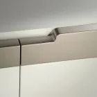 Sideboard mit Korpus und Türen aus MDF 4-Fuß-Gestell Made in Italy - Koralle Viadurini