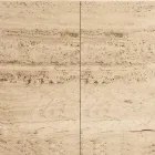 Wohnzimmer-Sideboard mit 2 Türen in Travertin-Marmor-Finish, hergestellt in Italien – Jon Viadurini