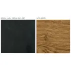 Wohnzimmer-Sideboard mit 3 Türen in geknoteter Eiche, Country-Optik, hergestellt in Italien – Arne Viadurini