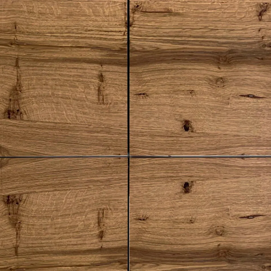 Wohnzimmer-Sideboard aus MDF mit 2 Fußstützen Made in Italy - Rosalba Viadurini